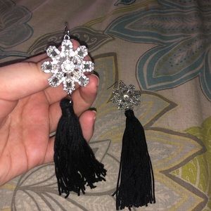 lightweight frilly earrings!